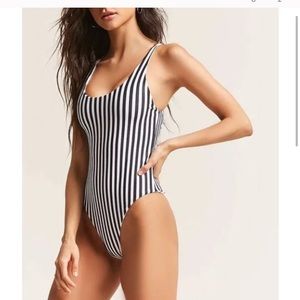 NWT Kulani Kinis Striped One Piece